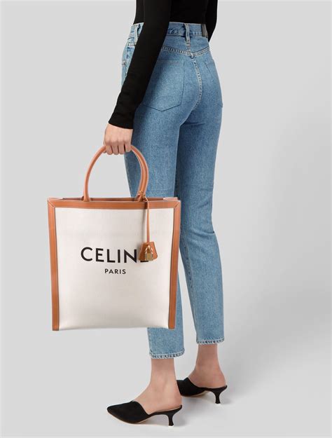 celine large tote price|celine vertical cabas tote.